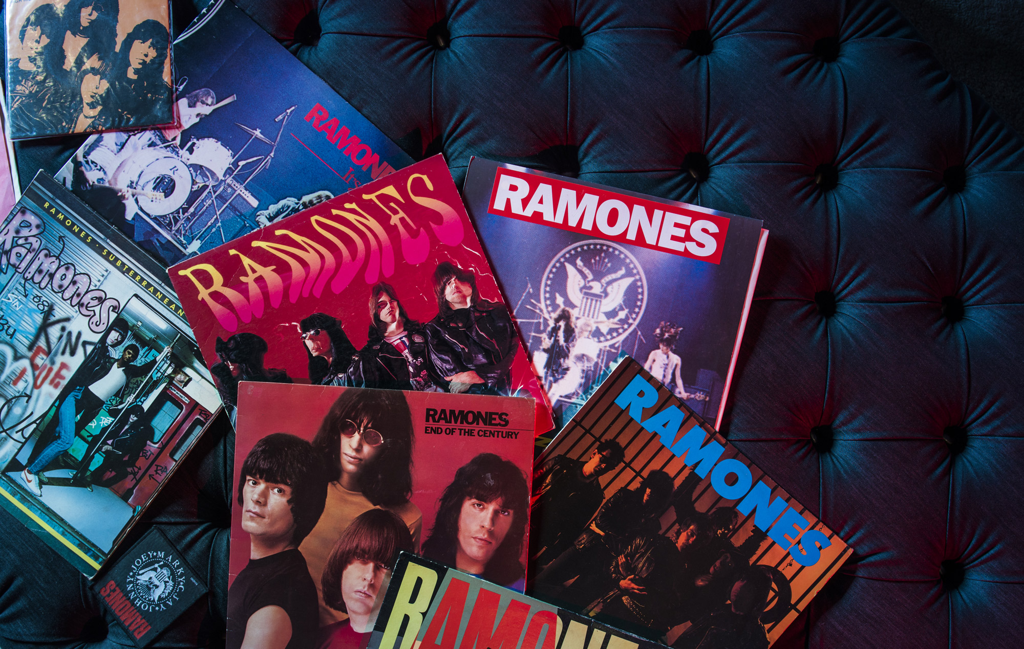 bertolive Ramones vinyl record collection